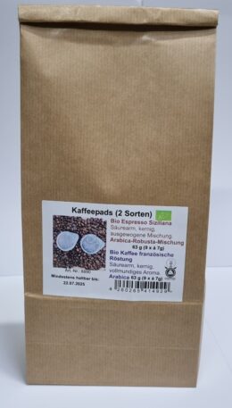 Bio Kaffeepads